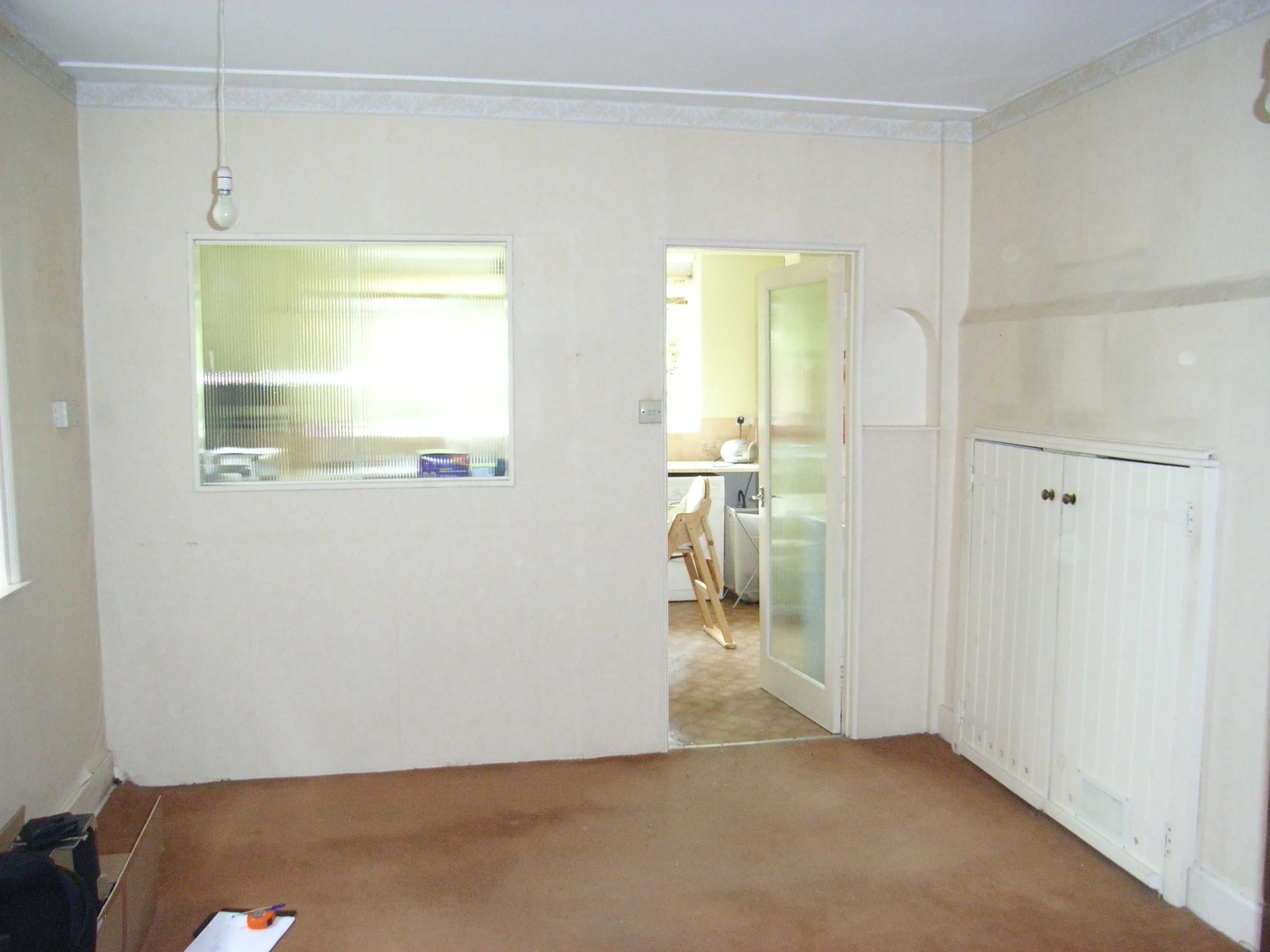 breakfast room before knock through