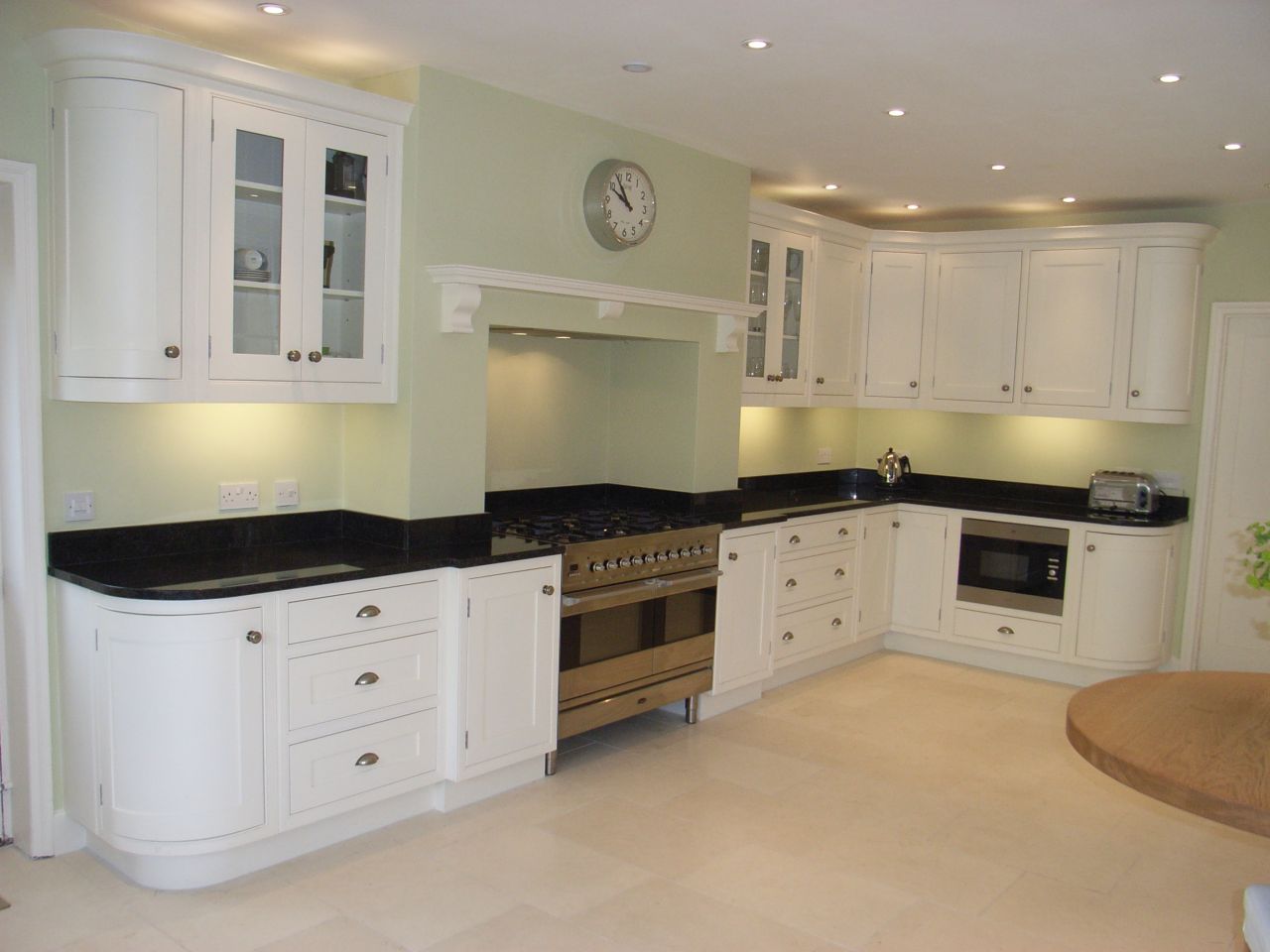 contemporary kitchen in bath
