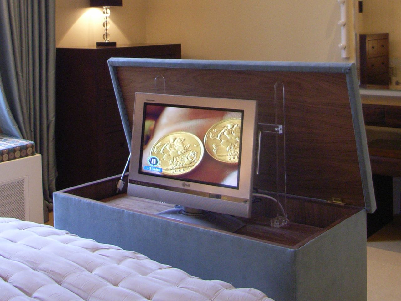 how to hide a TV