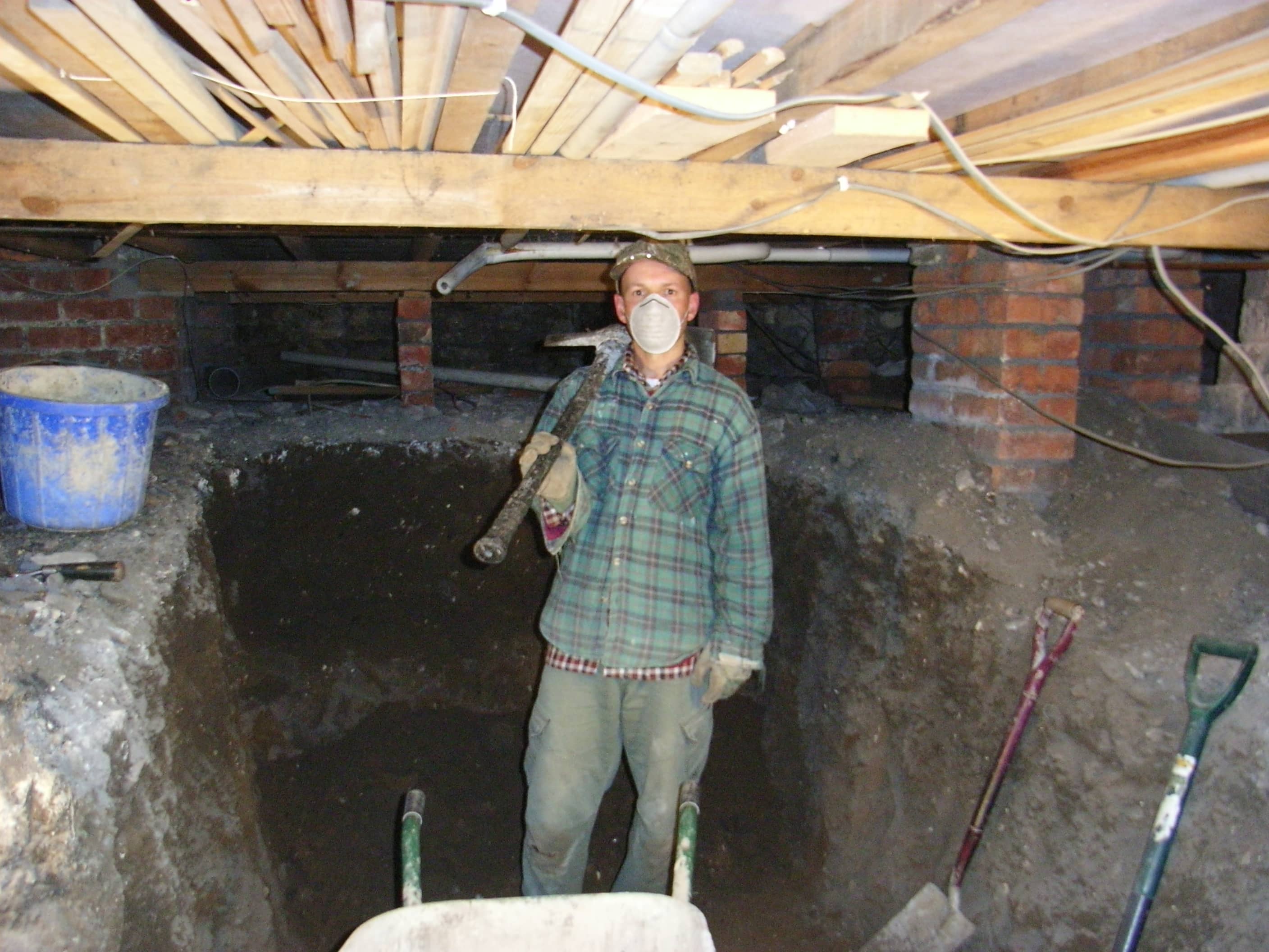 basement excavation