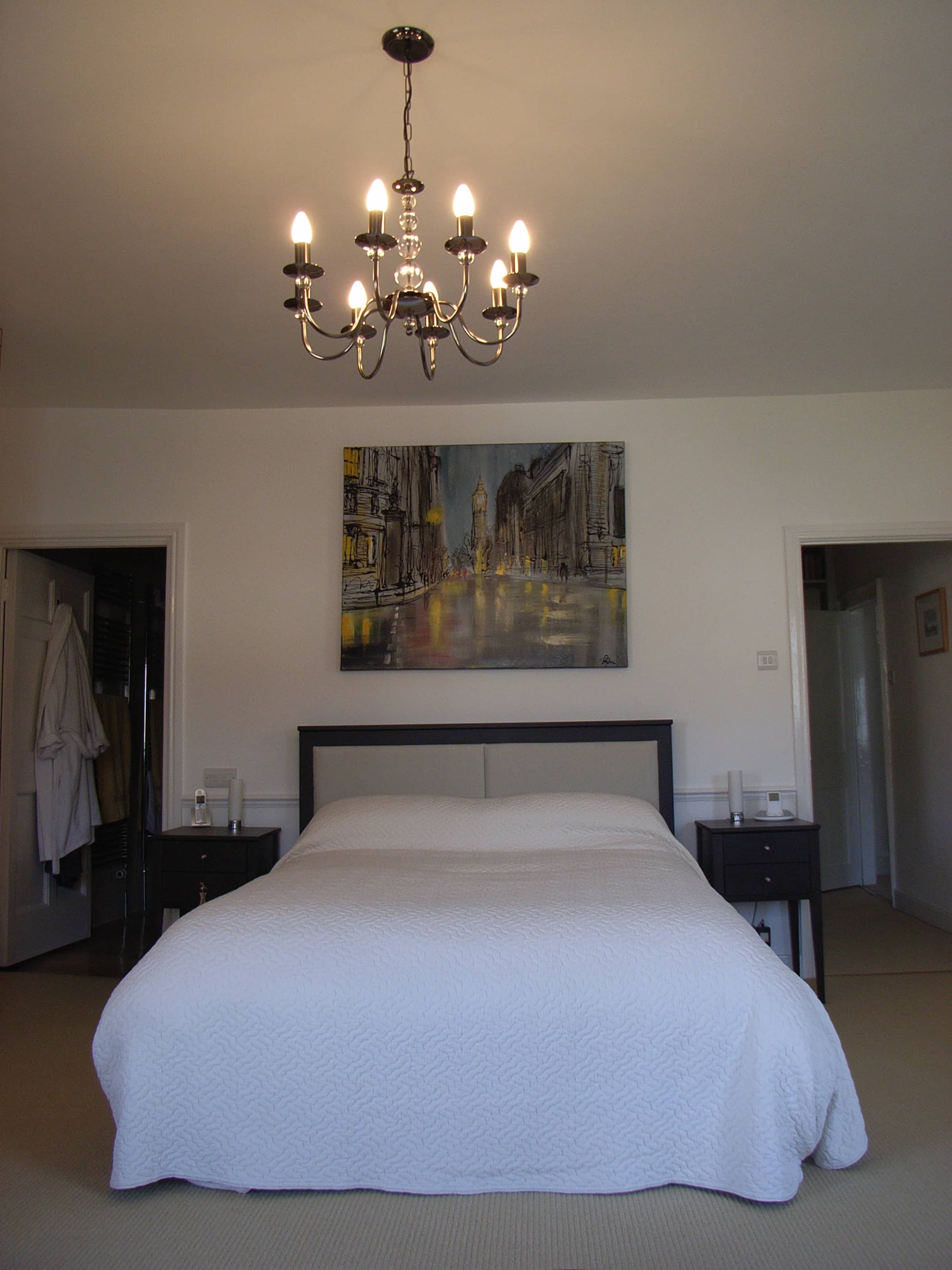 contemporary boutique bedroom