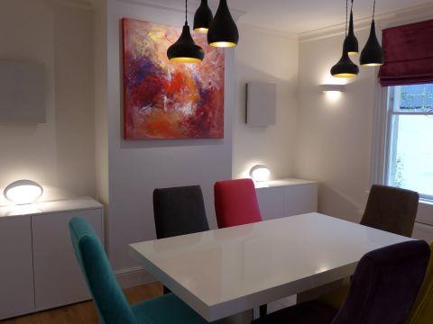 dining room after decoration