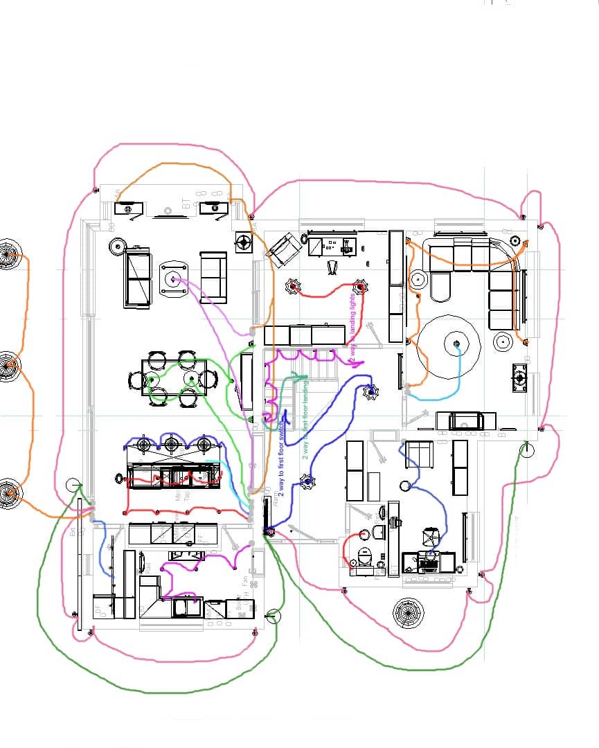 electrics schematic drawing