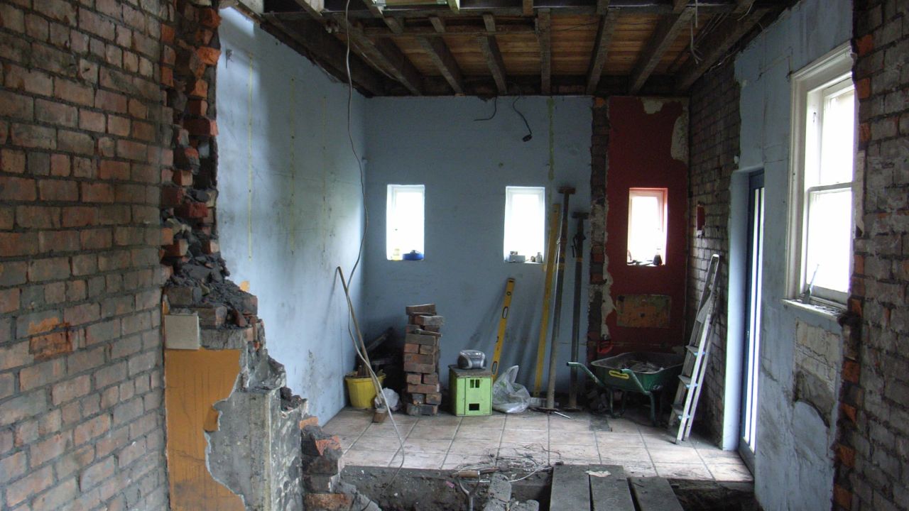 kitchen diner knocked through