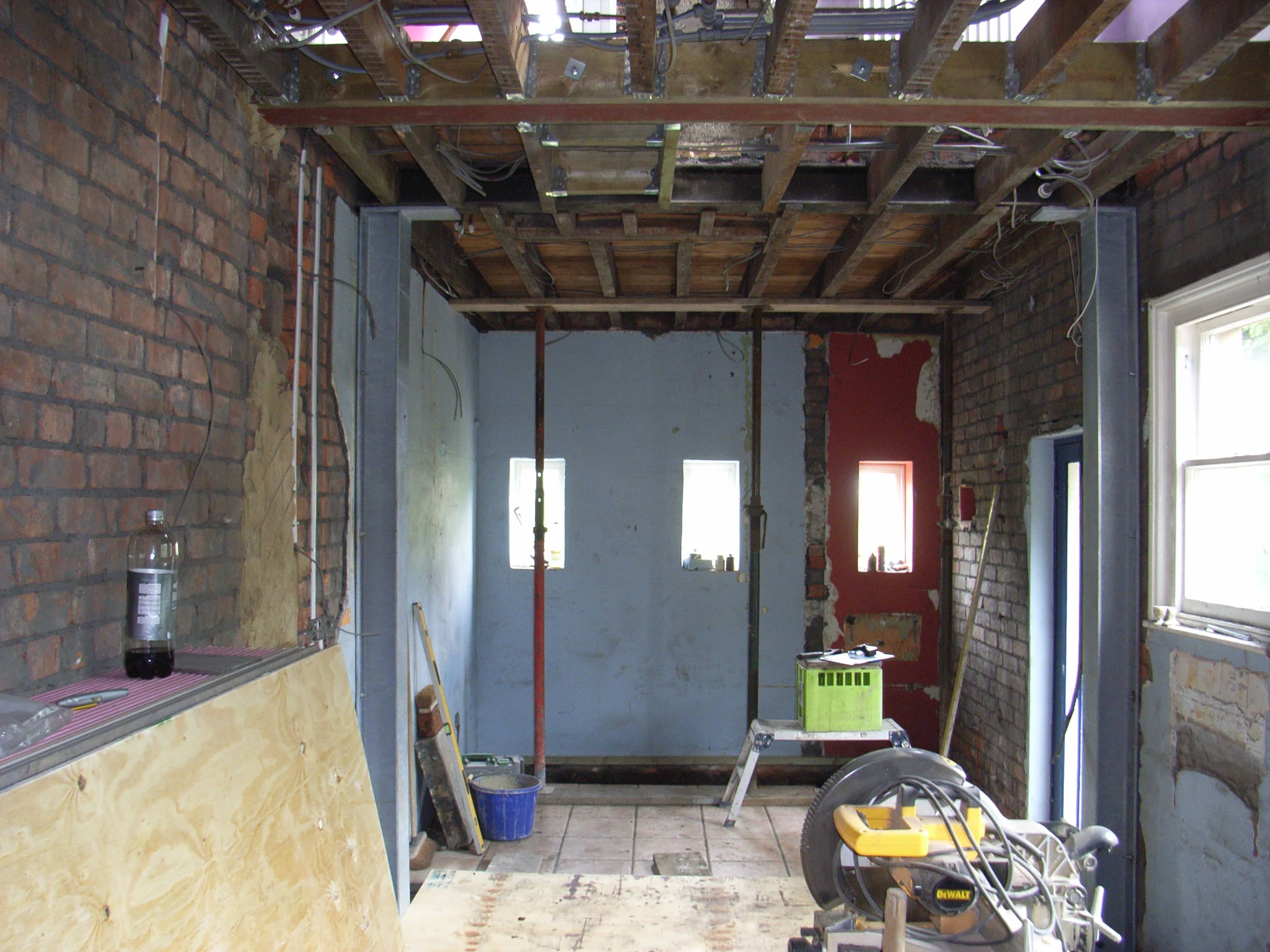 kitchen knocked through