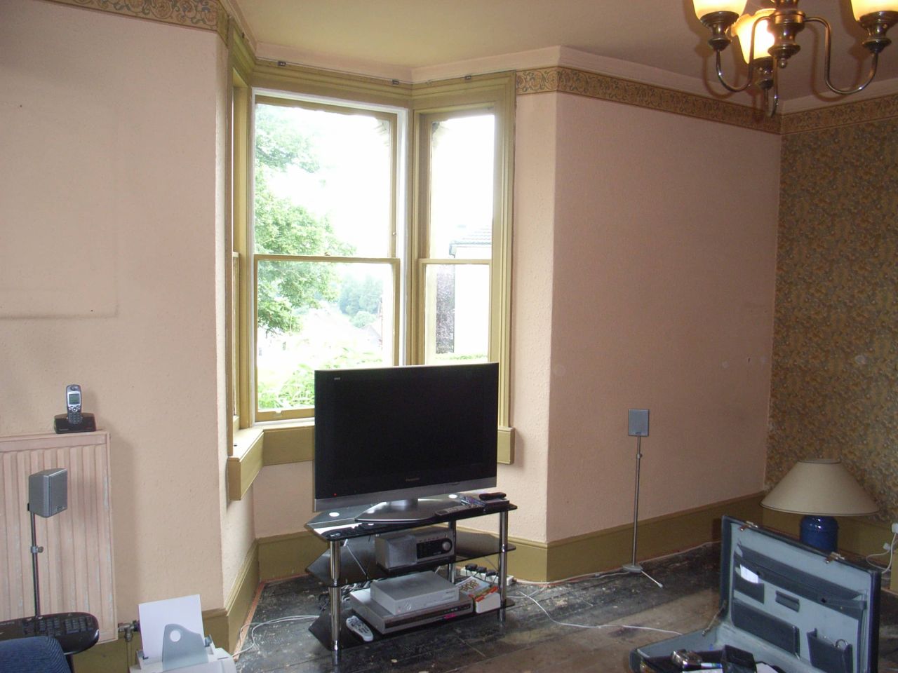 neglected victorian sitting room