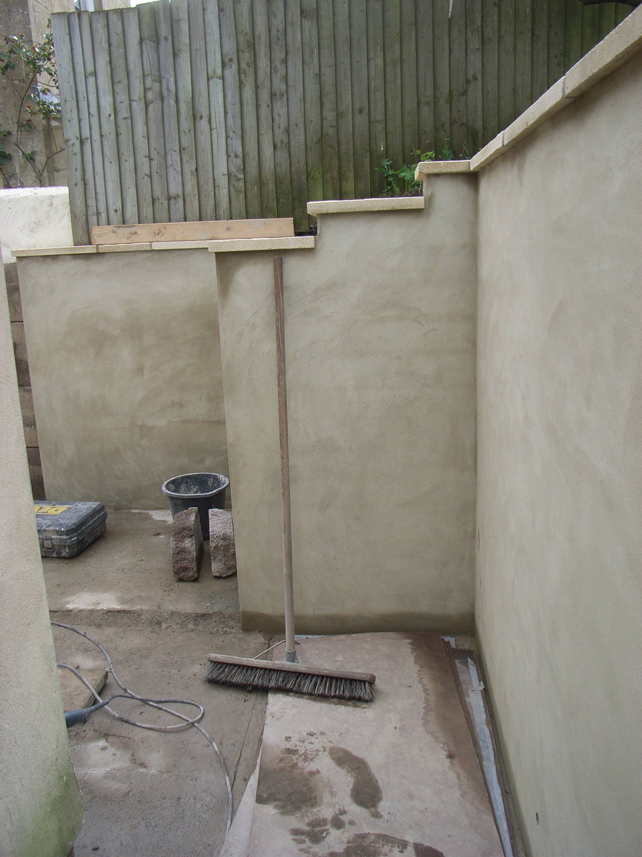 new walkway being rendered