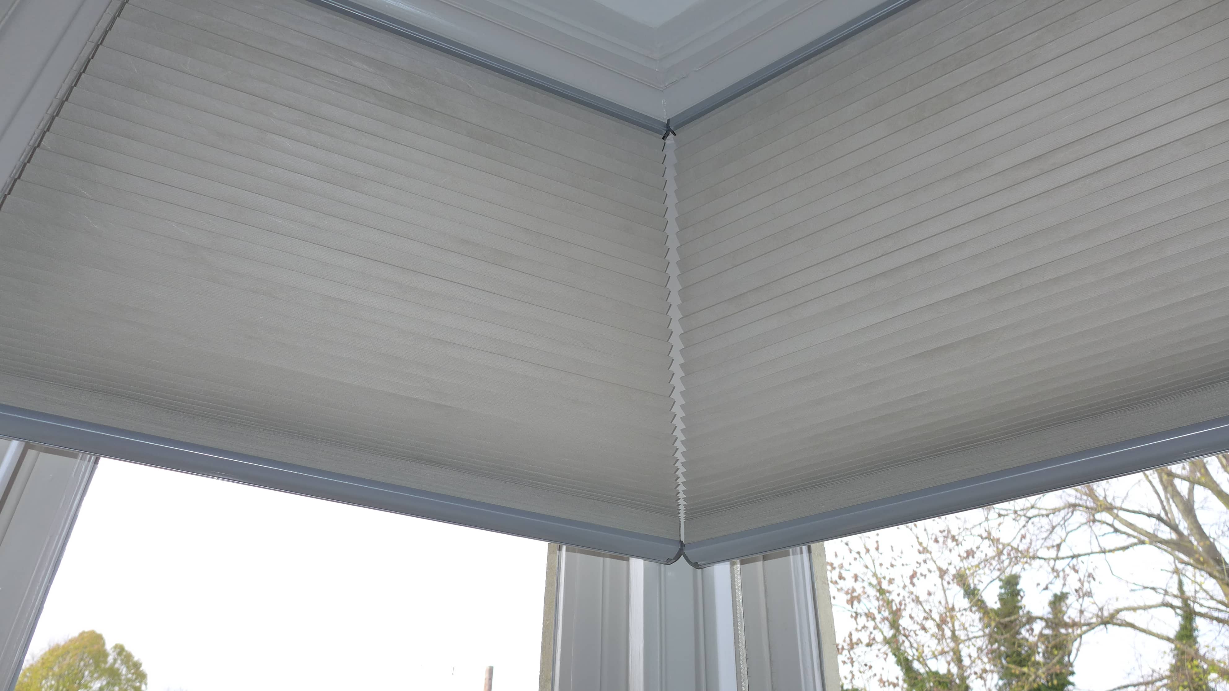 pleated blinds