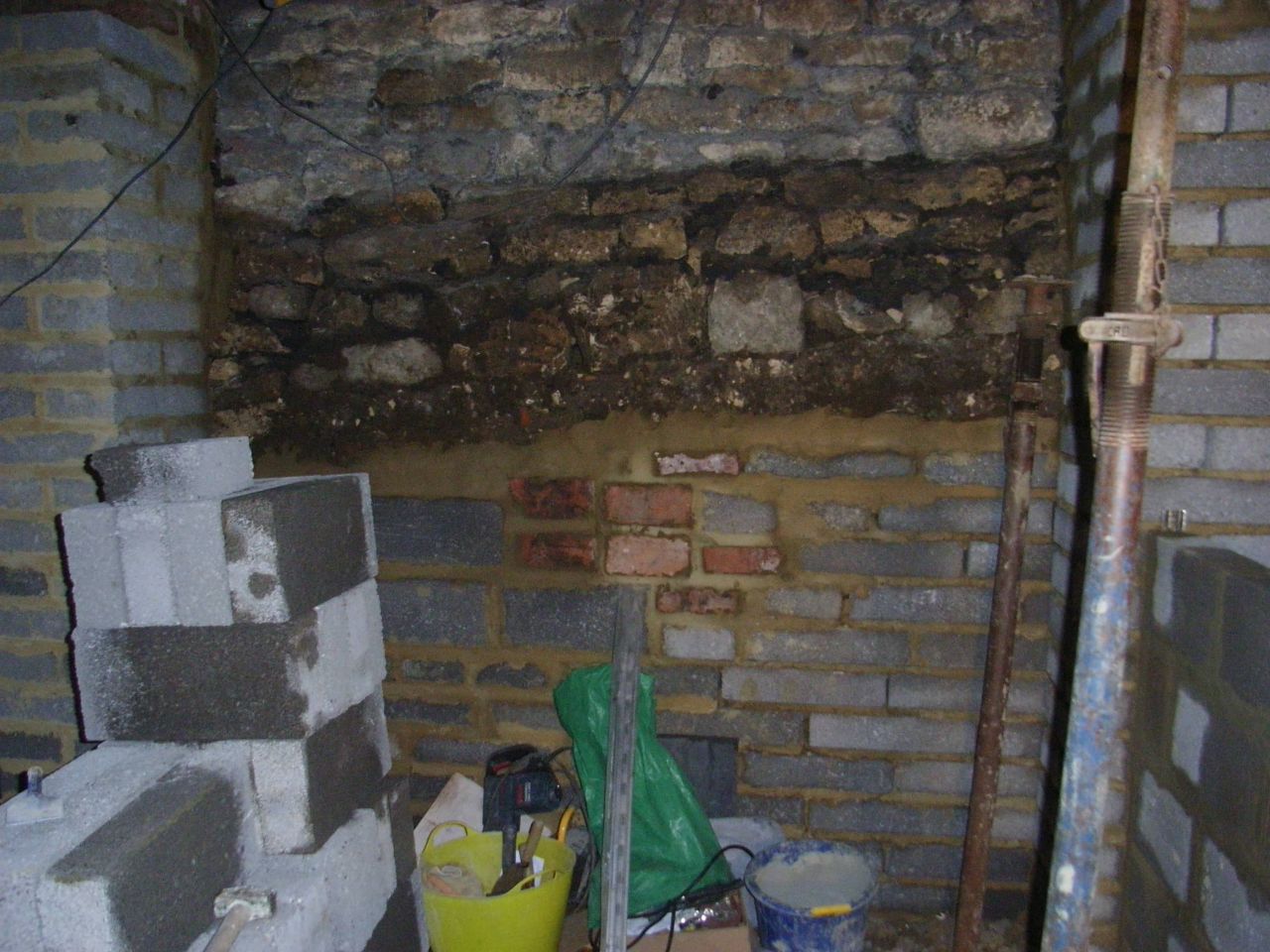 significant underpinning for basement