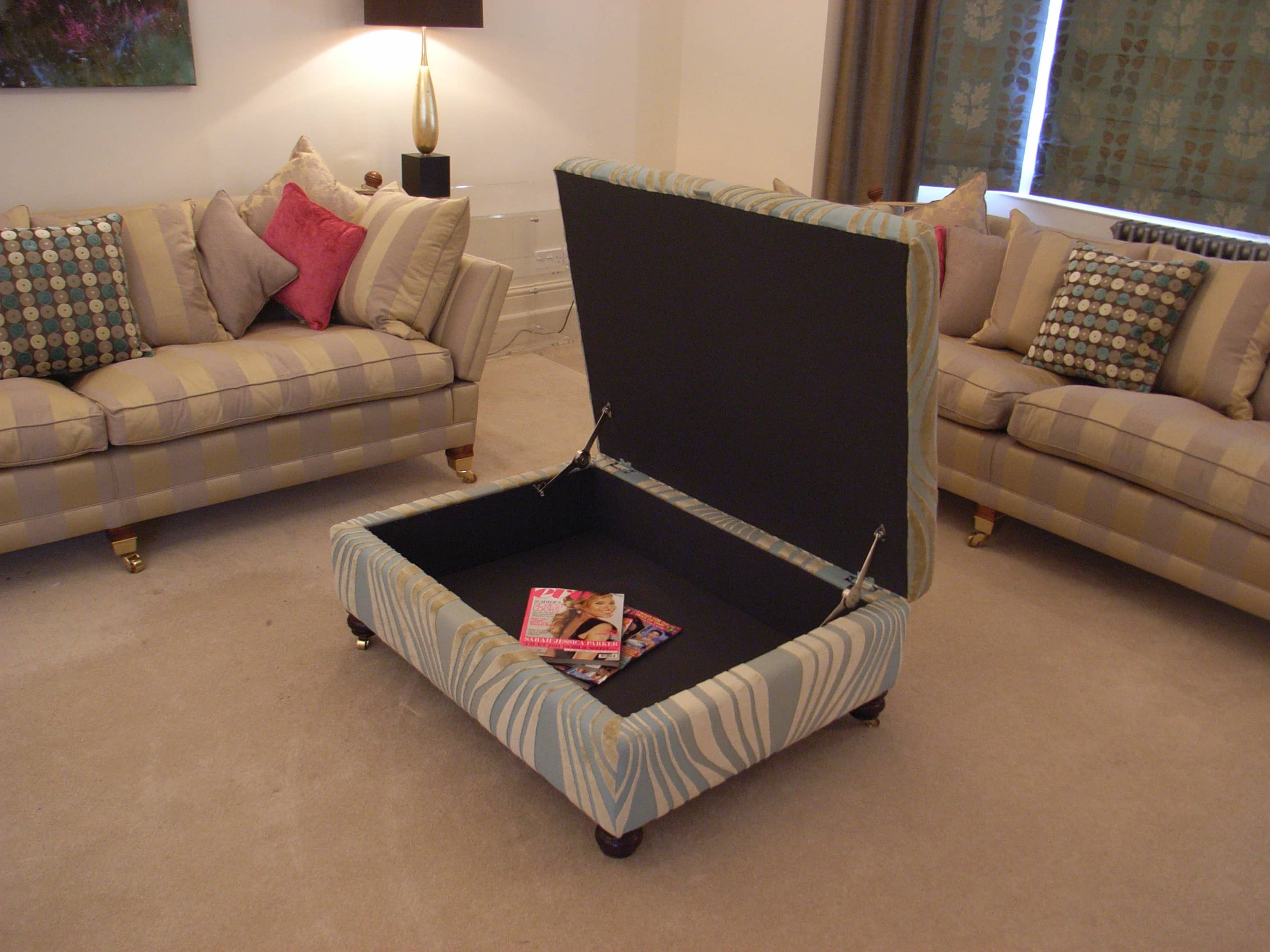 storage footstool