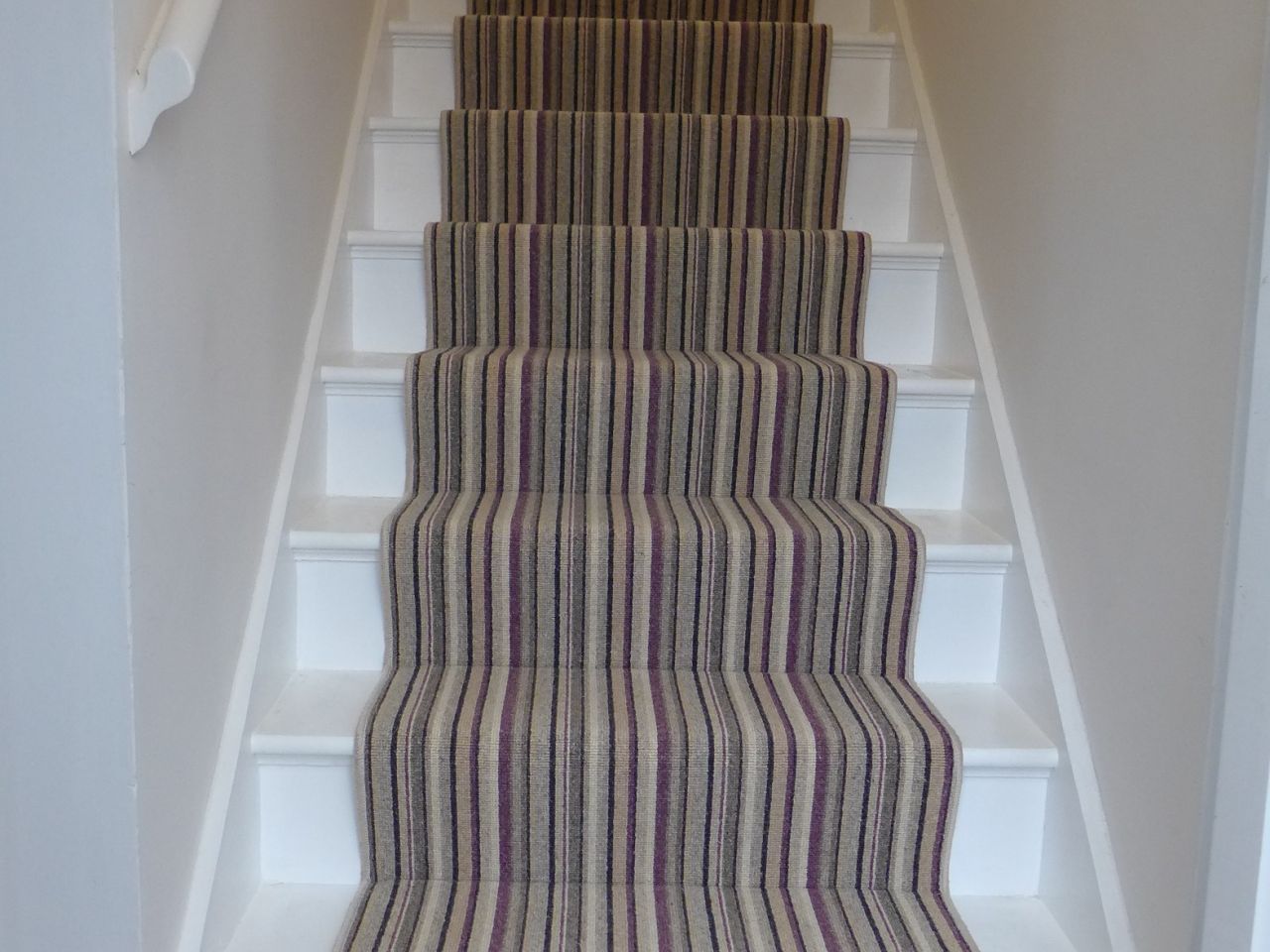up striped stairs