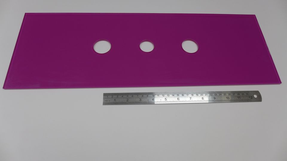 glass splashback
