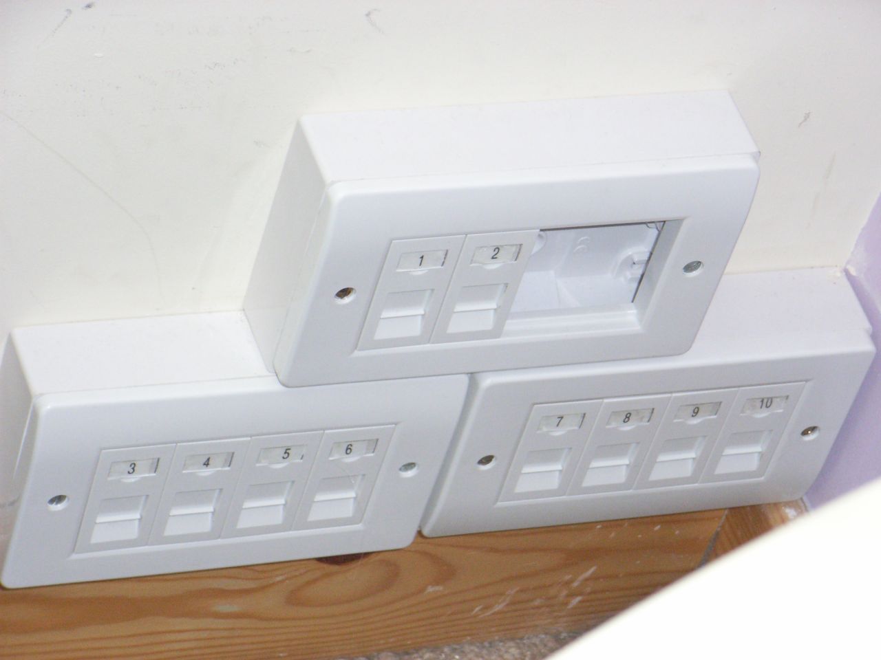 home network RJ45 ethernet ports