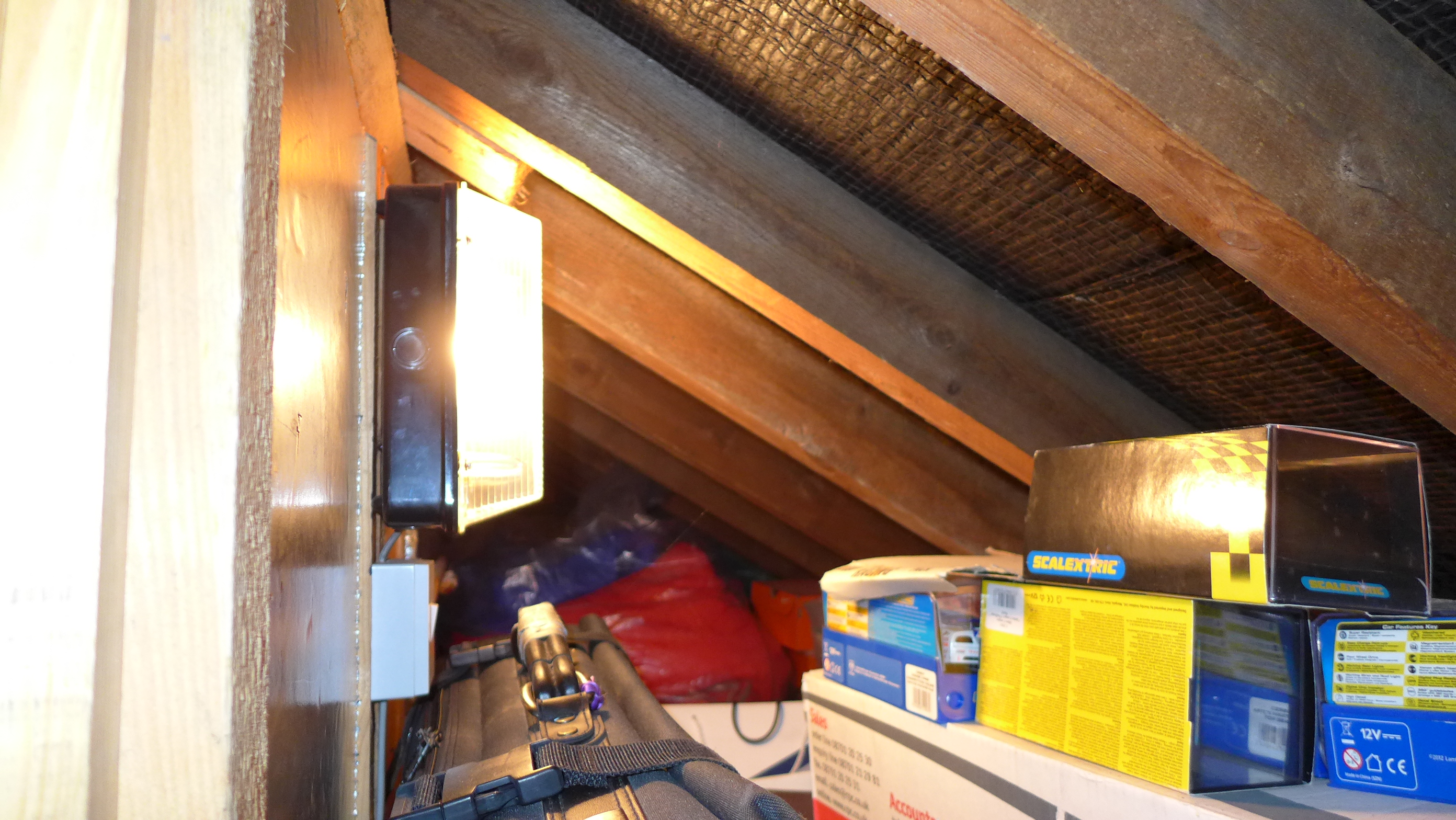 loft conversion eaves lighting