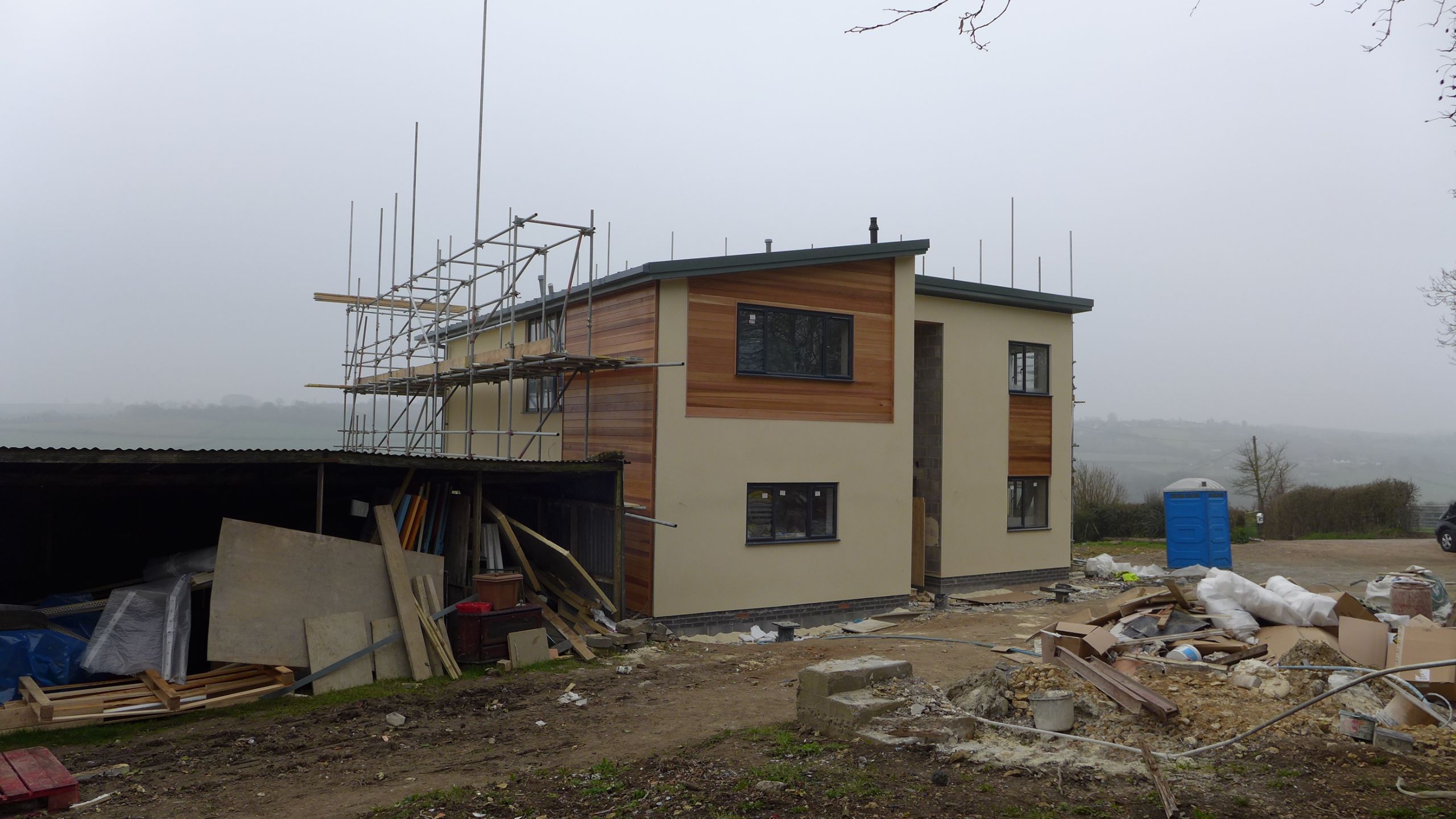 new build with new roof