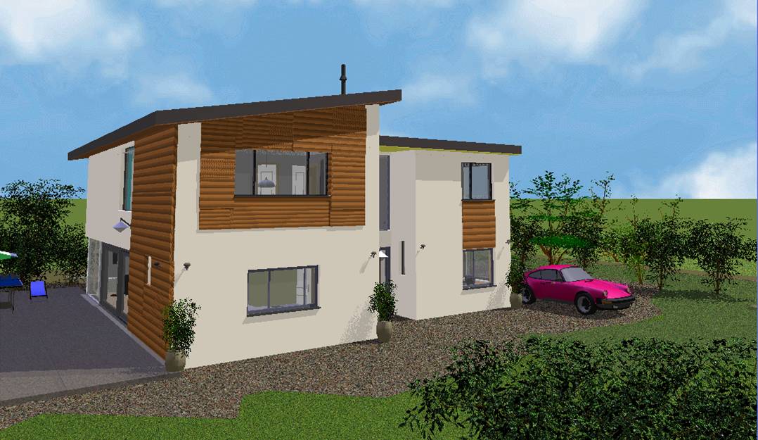 3D image of new build property
