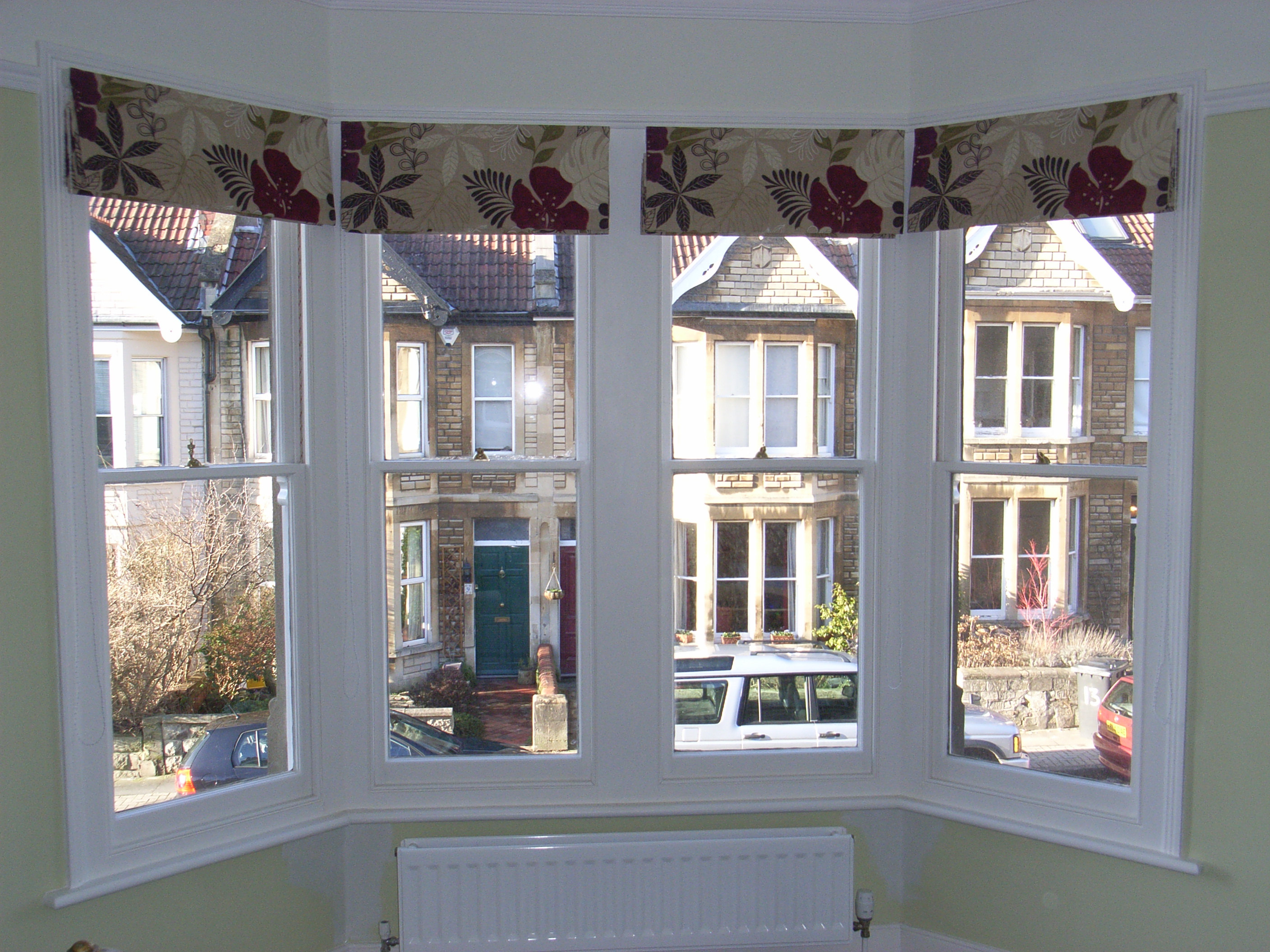 Roman Blinds in Bay