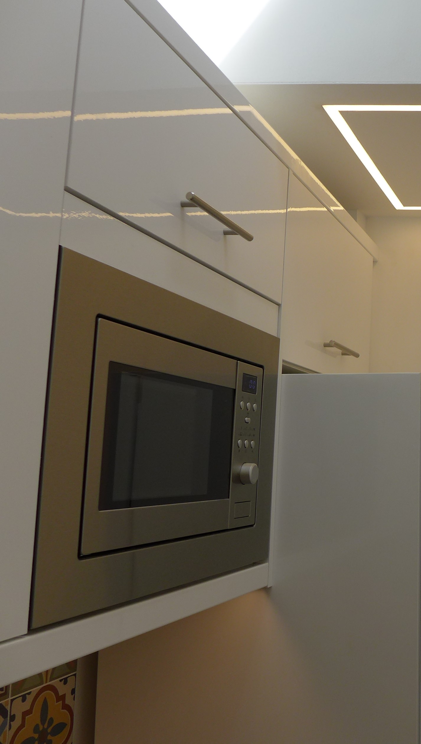 built-in microwave