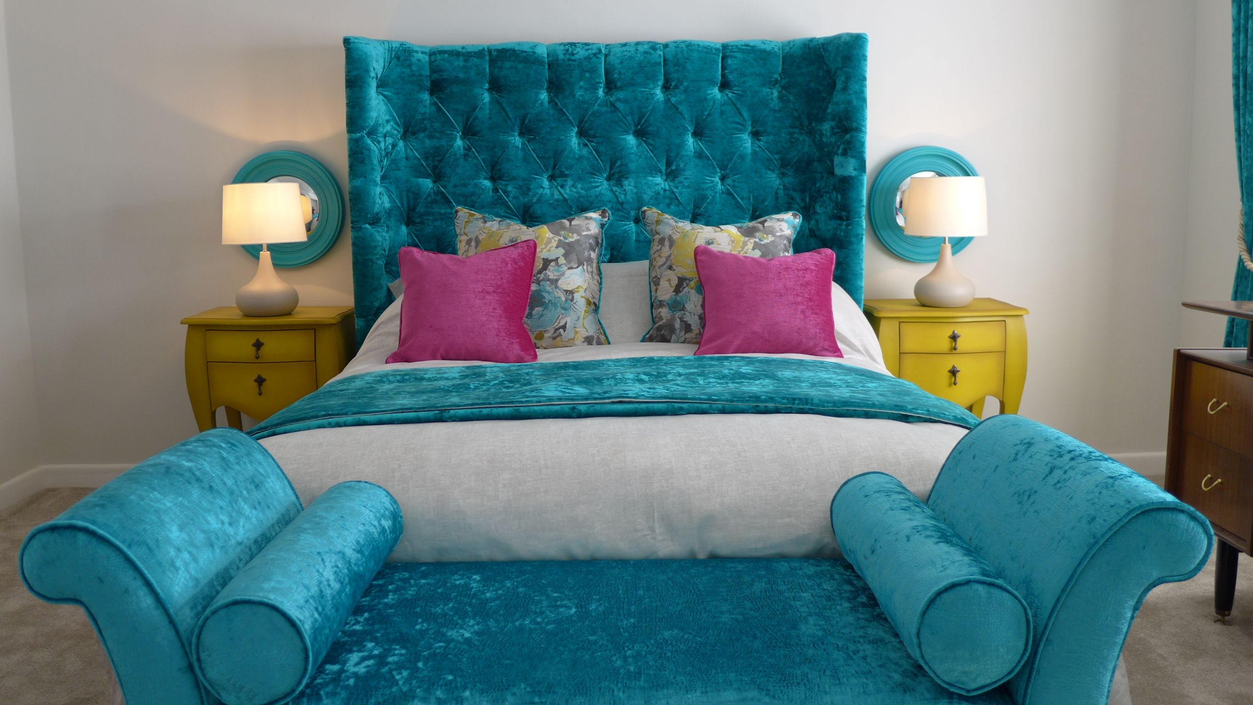 glamorous bedroom design