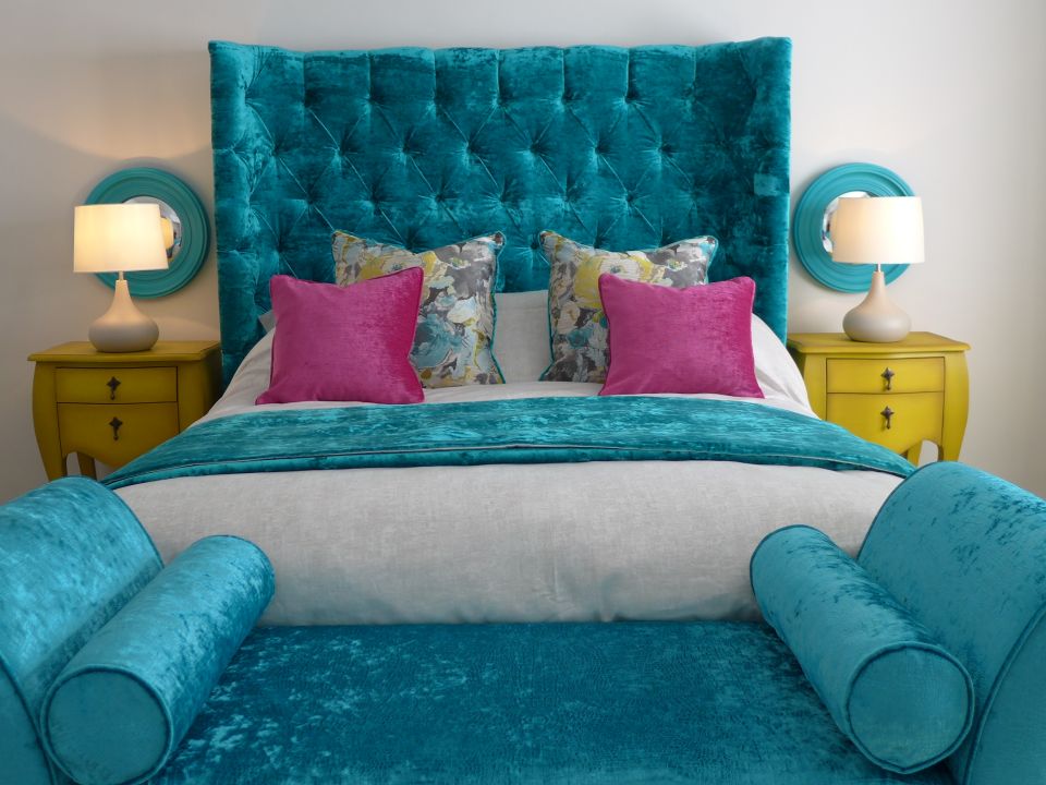 glamorous bedroom design