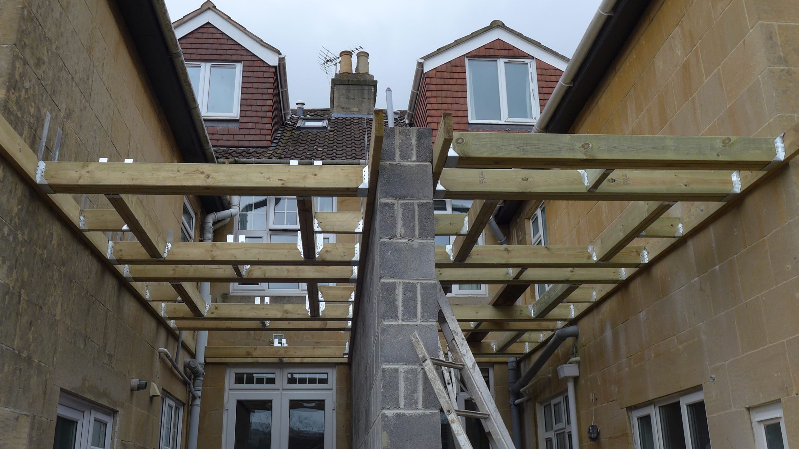 new ceiling line construction
