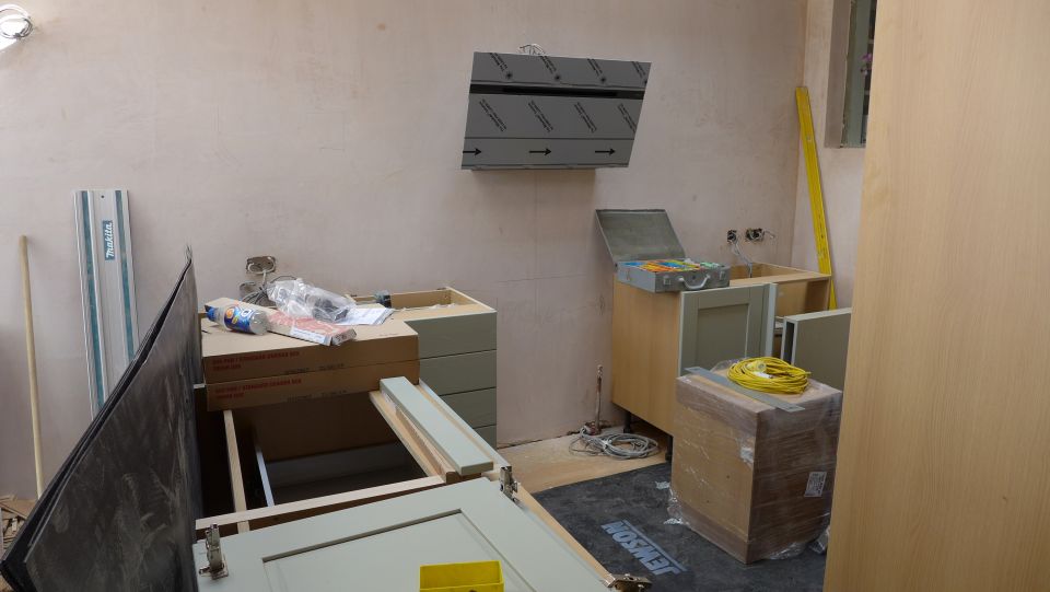 new kitchen arrives