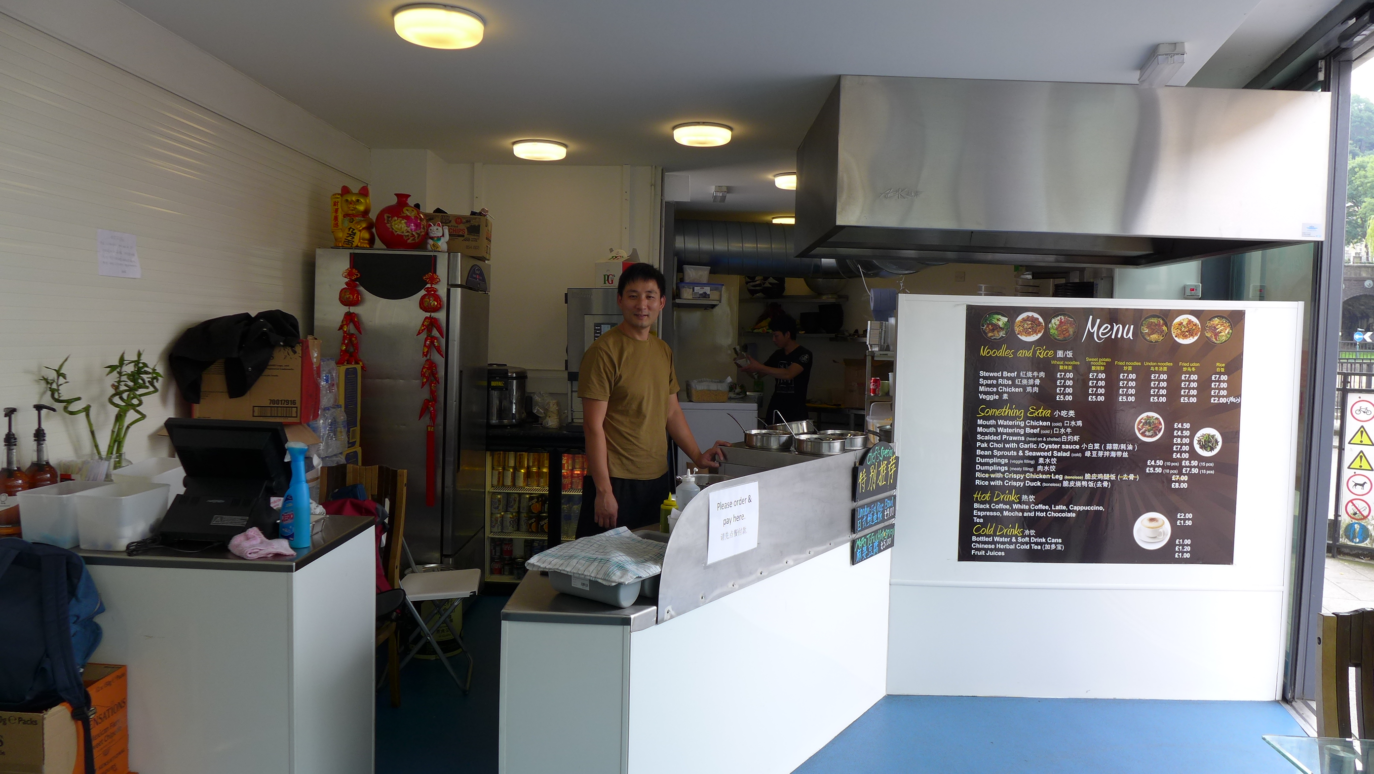 noodle bar and cafe