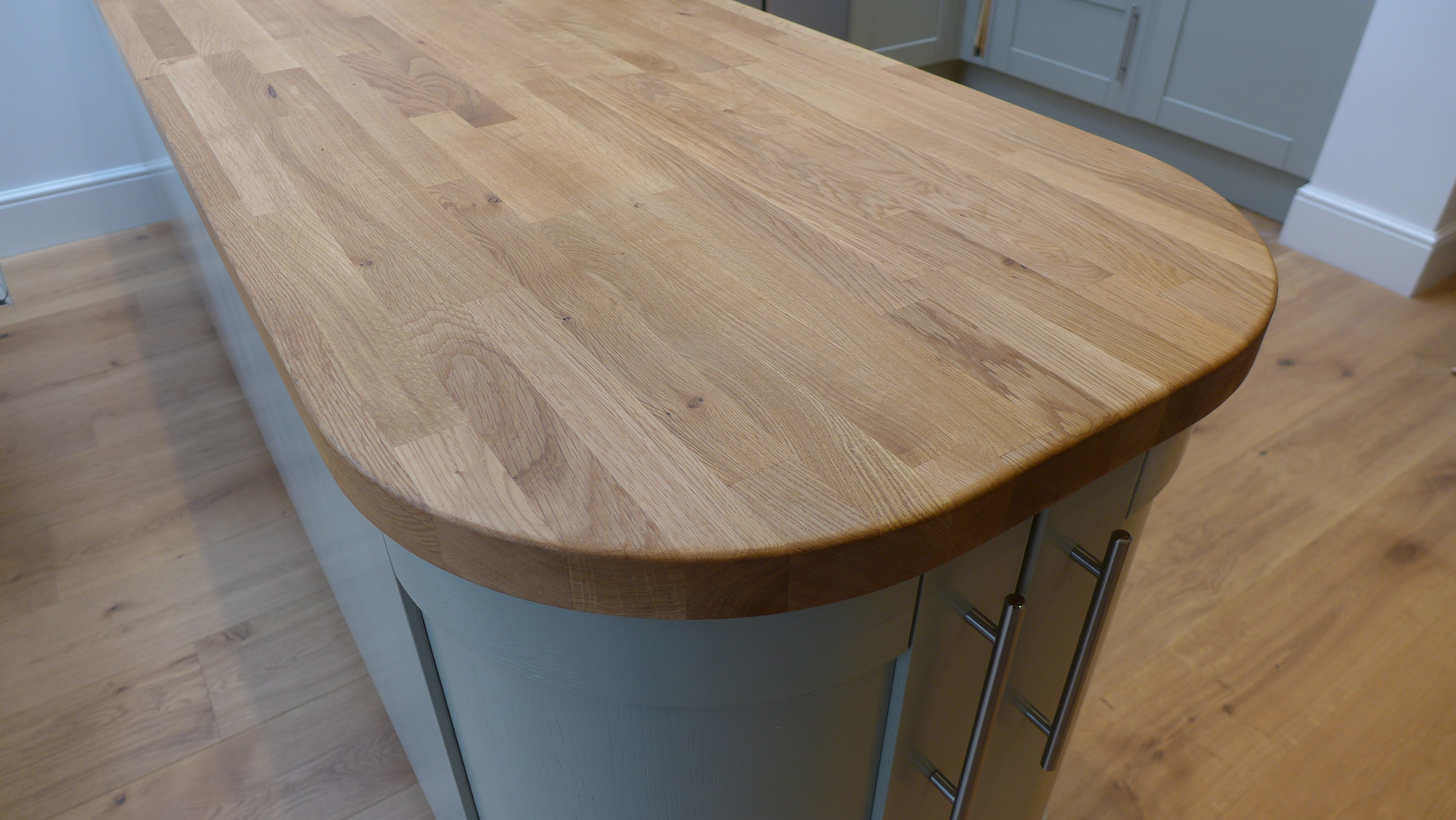 solid oak worktop