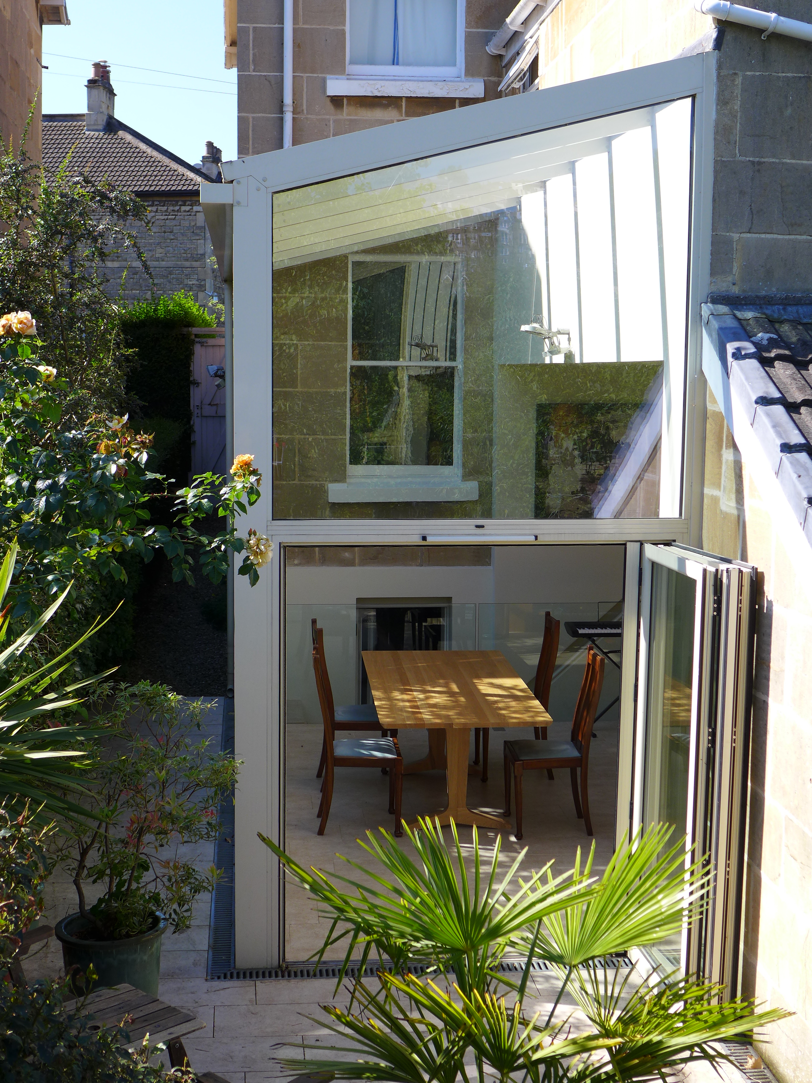 terrace glass extension