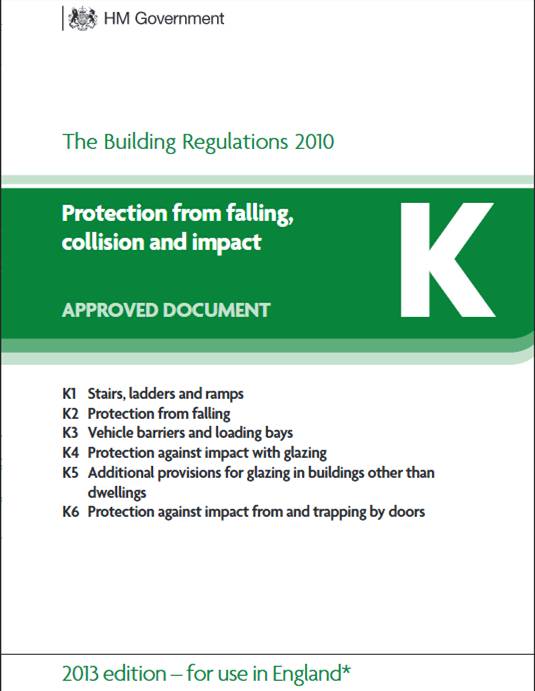 Building Regulations Cover Approved Doc K