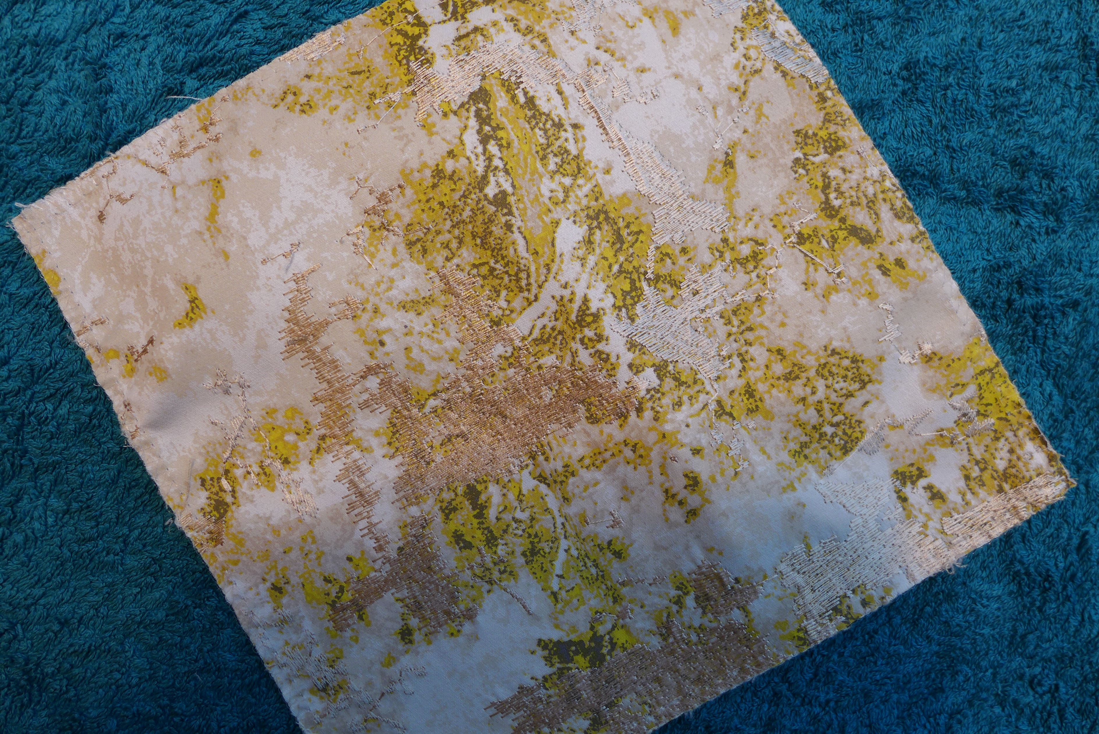 Marrs green type colour with gold highlights