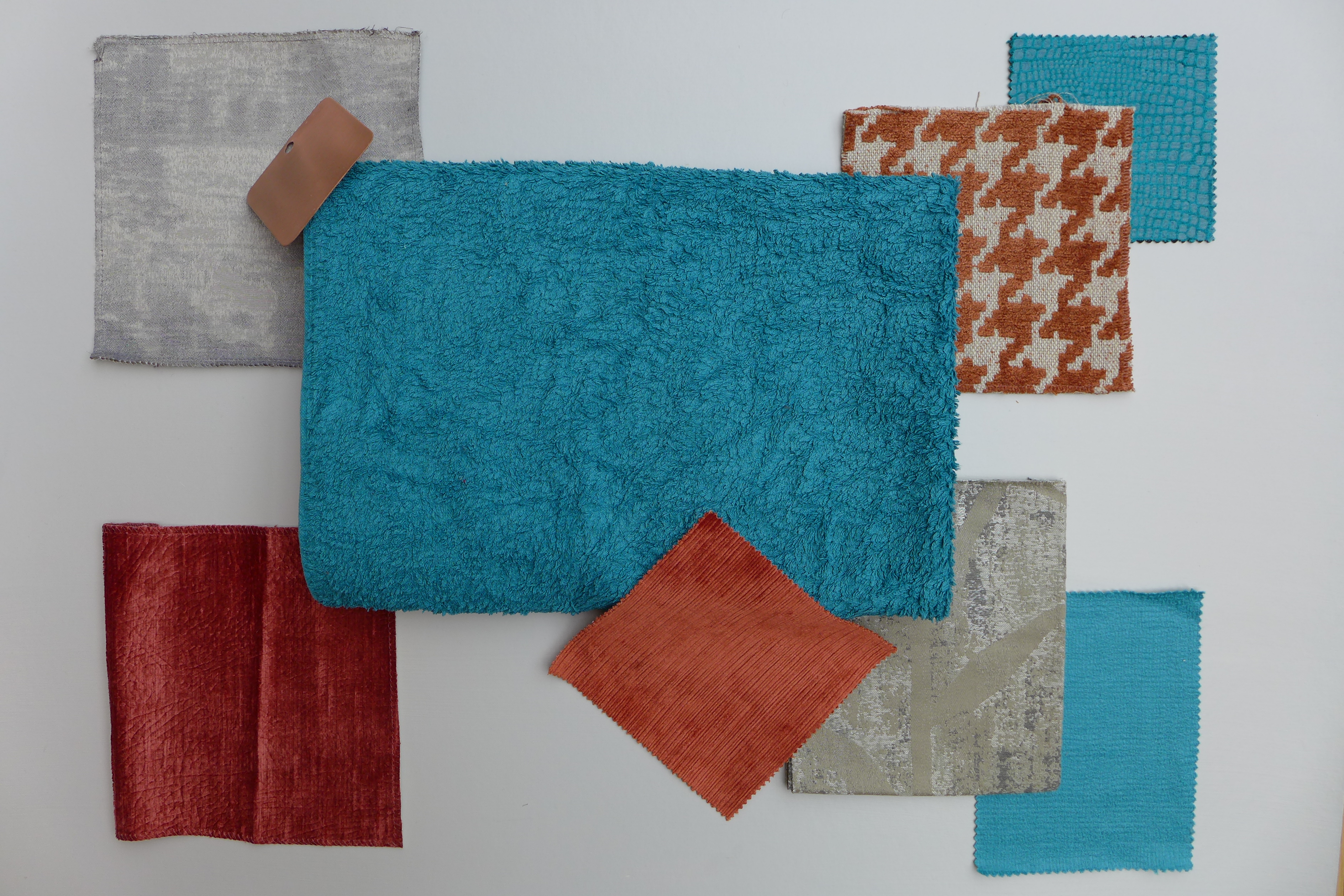 Teal and Copper Colour Scheme