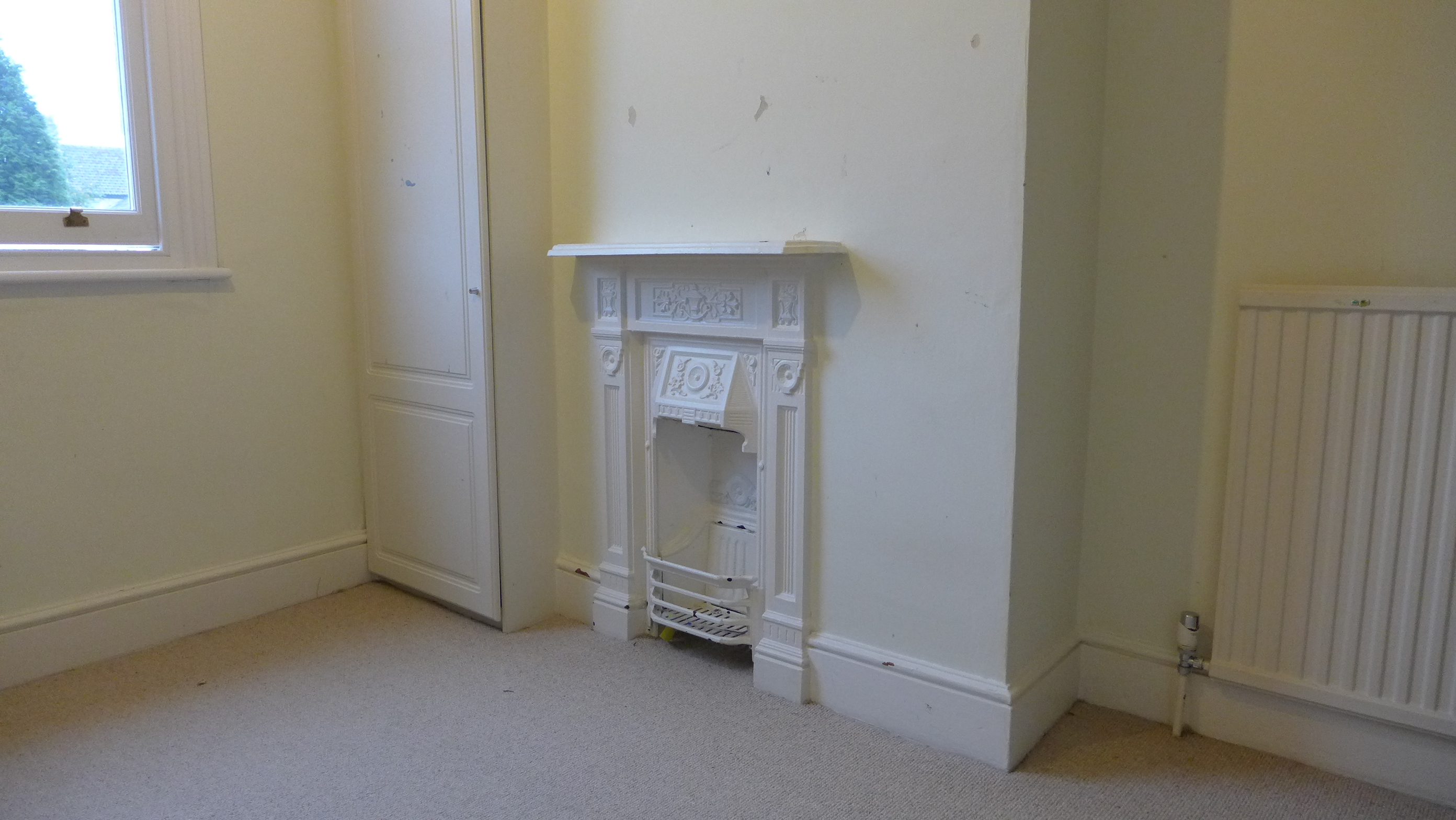 Fireplace in situ
