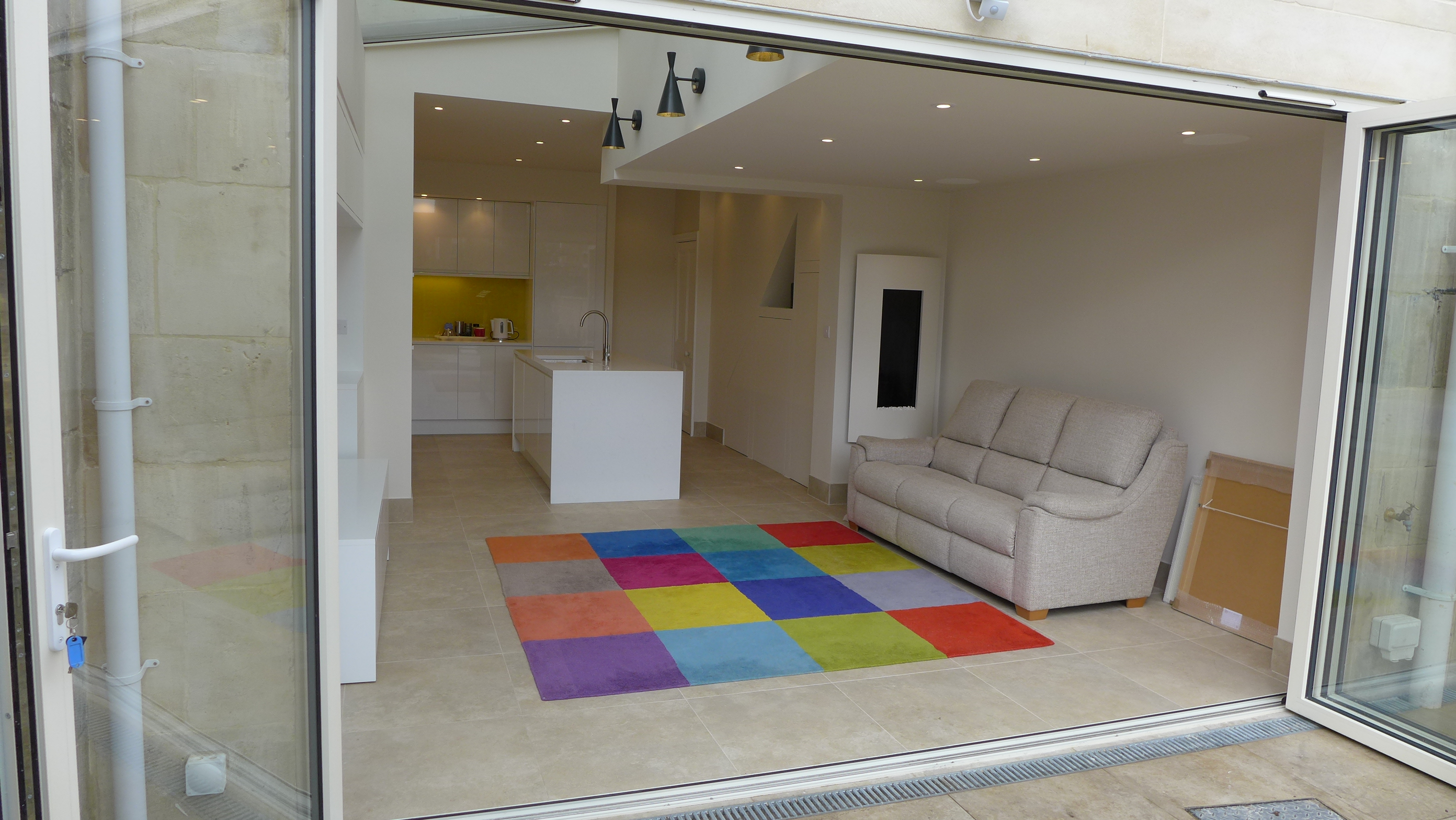 open plan seating