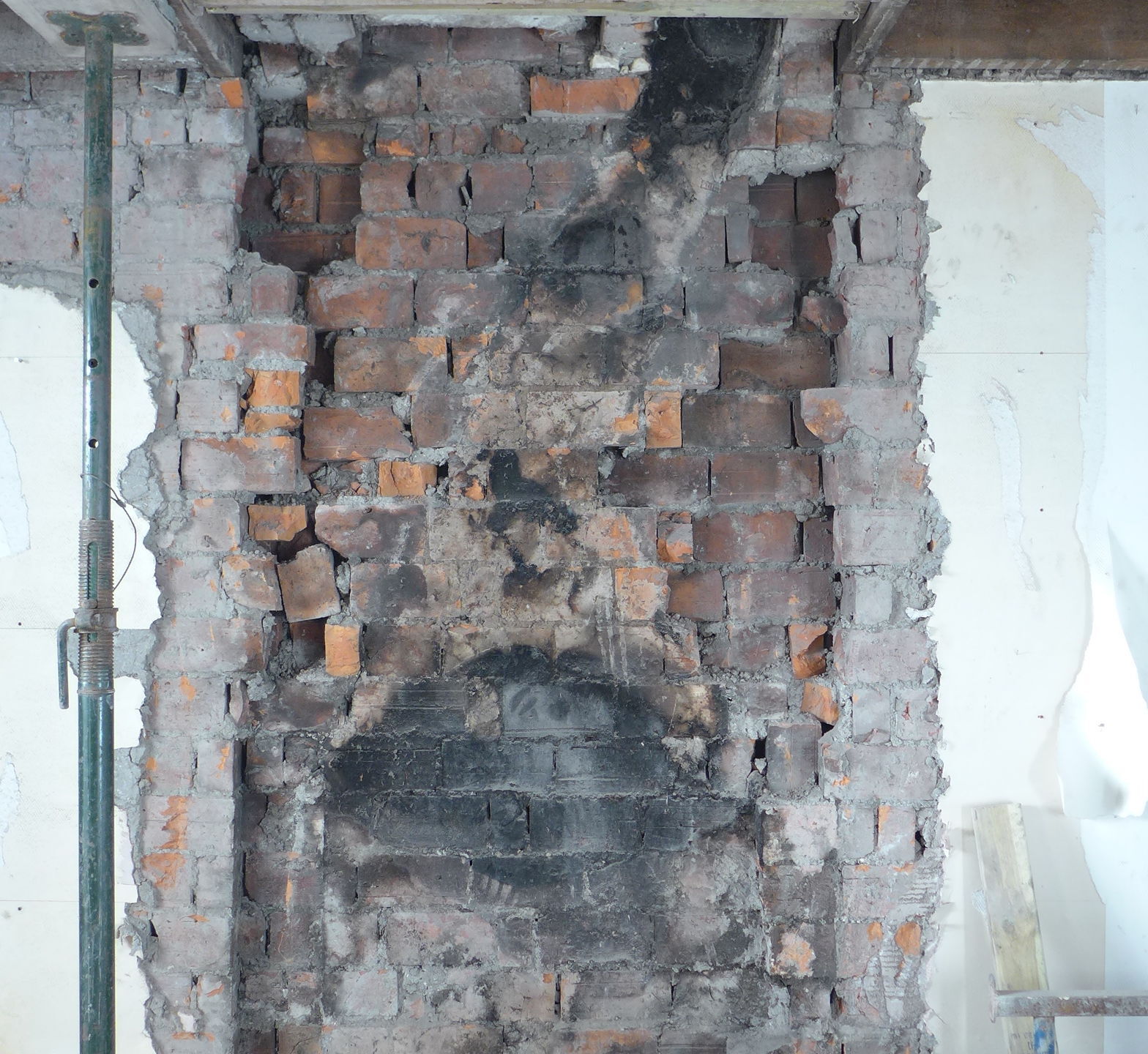 Fireplace Removed