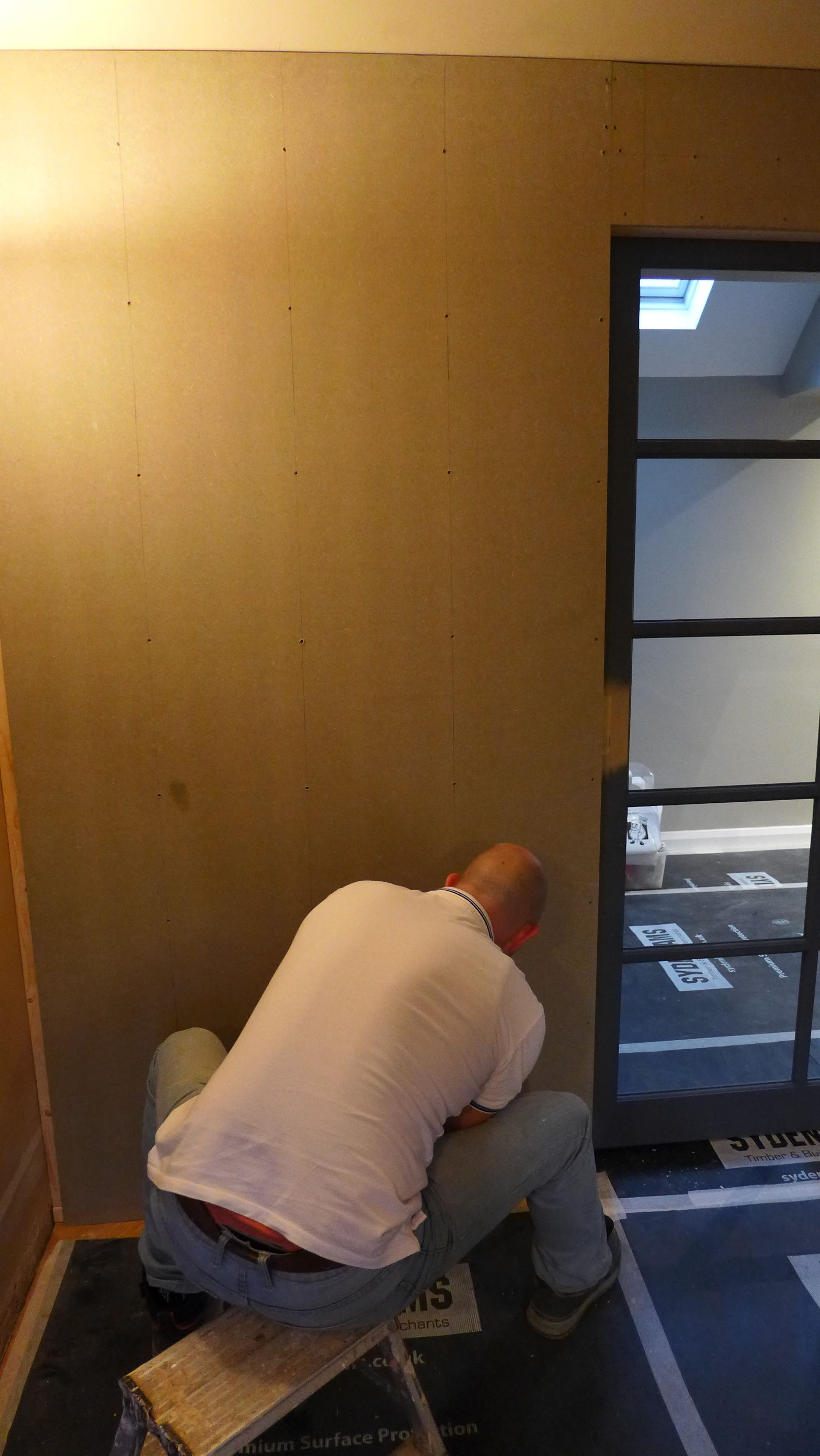 pocket door partition
