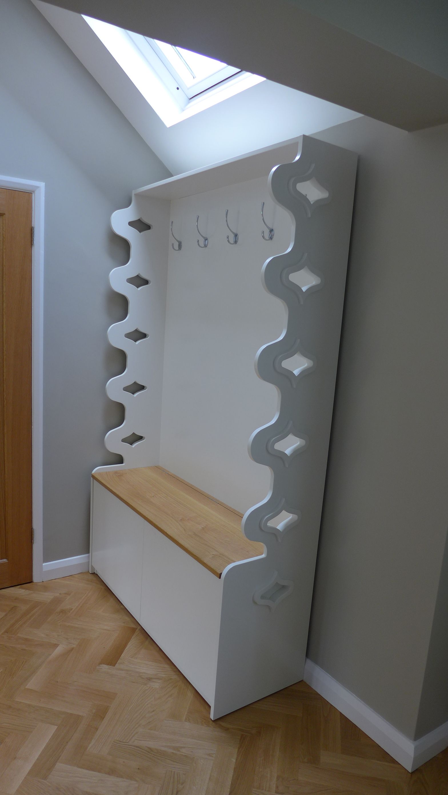 Bespoke hall storage