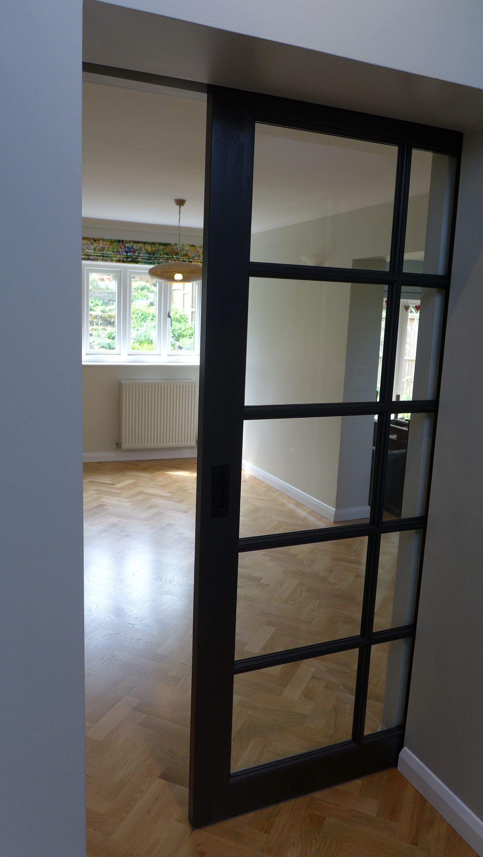 pocket door opening