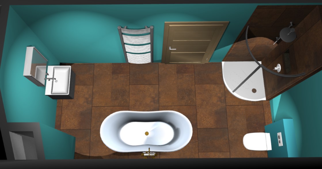 3D bathroom design