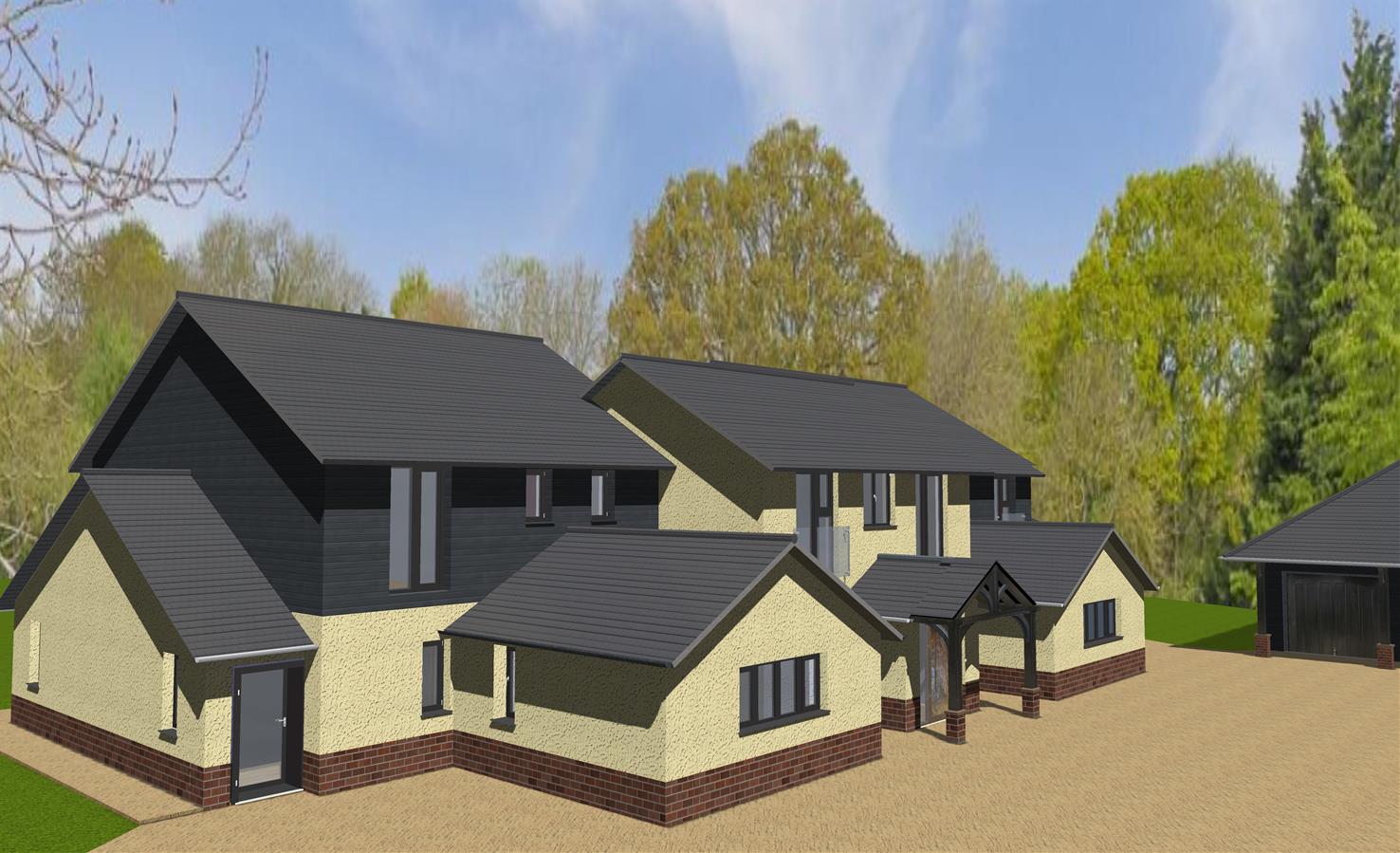 3D view of Hertfordshire house