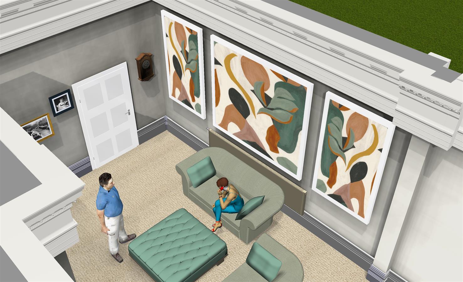 living room art