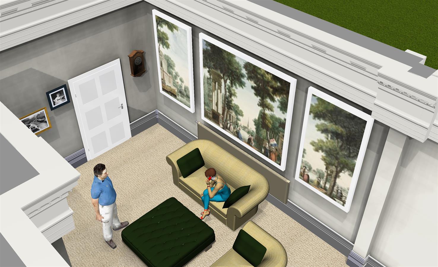 living room art