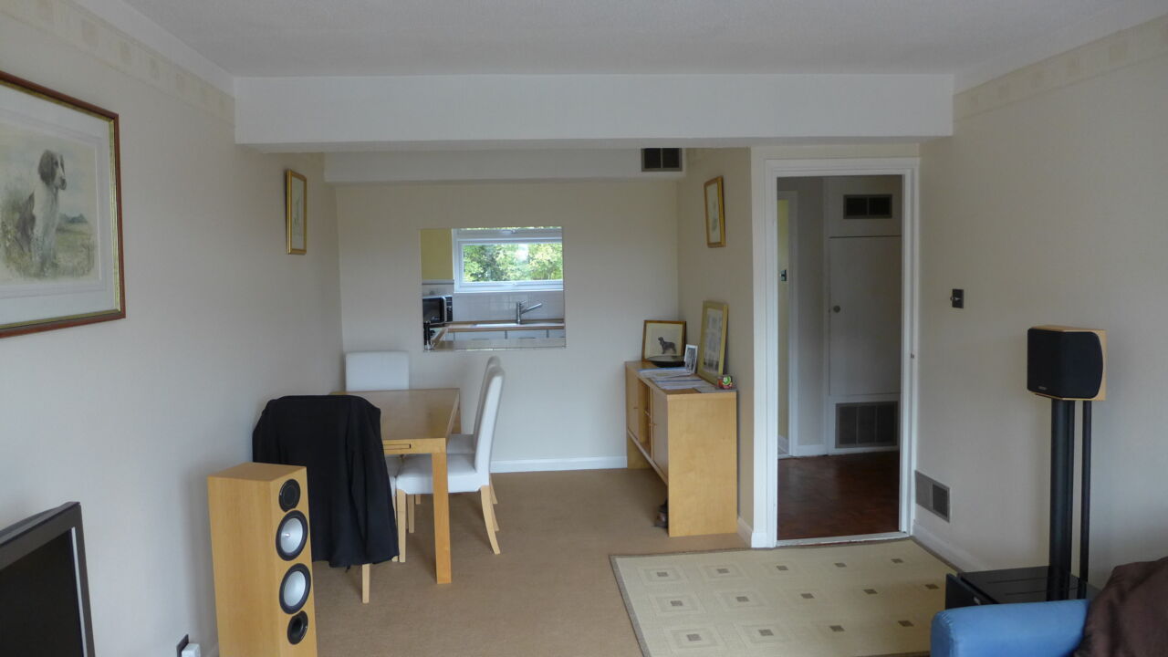 living space before refurbishment