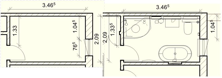 Bathroom Floor Plans