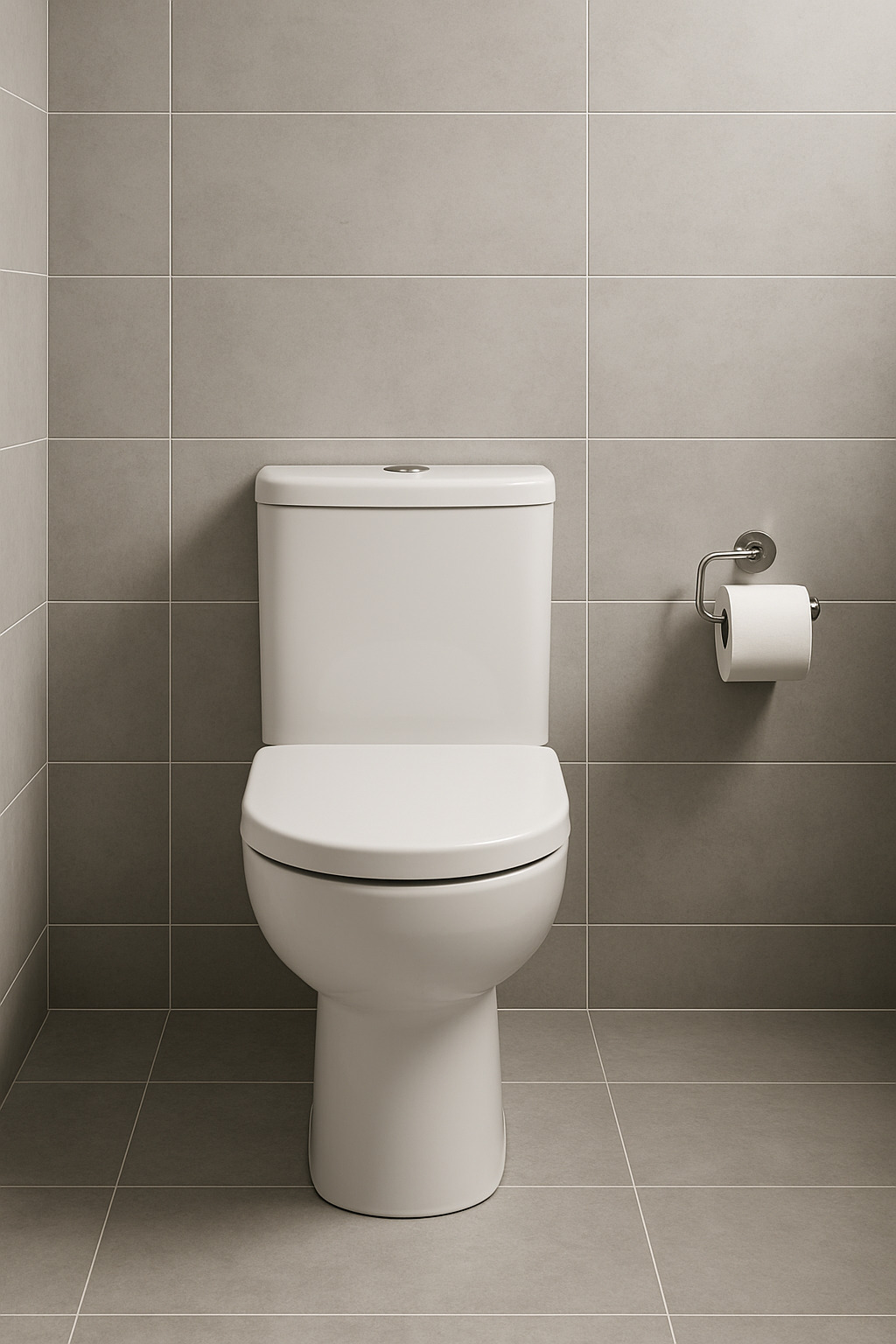 close-coupled toilet
