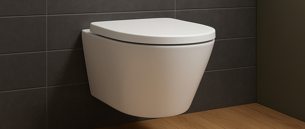wall mounted toilet